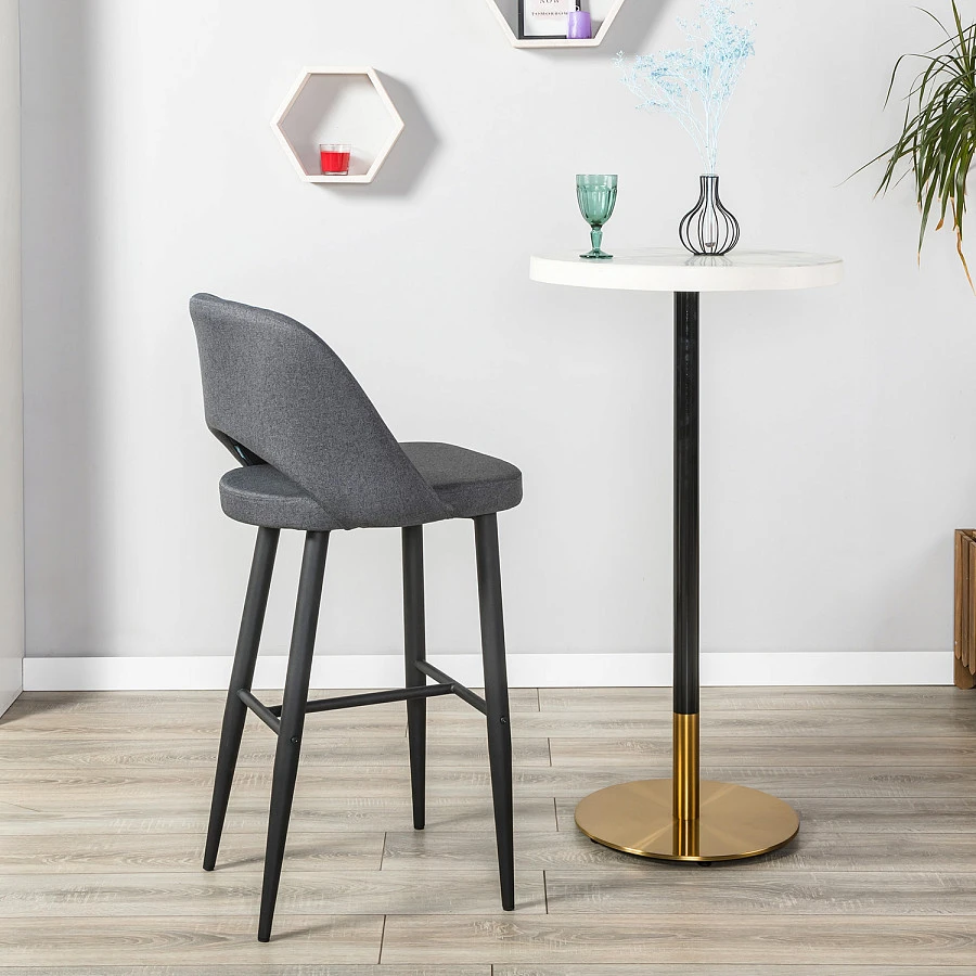 Кресло Бар.Lars тёмно-серый/черный - фото 15