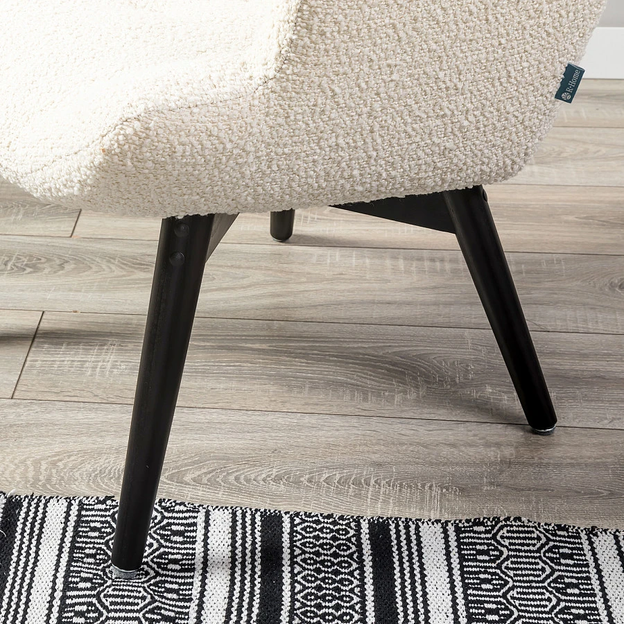 Кресло Хайбэк бежевый/венге - фото 14