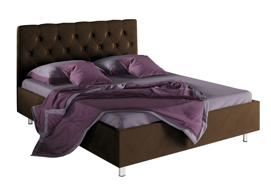 Кровать Фрейлина 160х200 цвета тёмный шоколад
