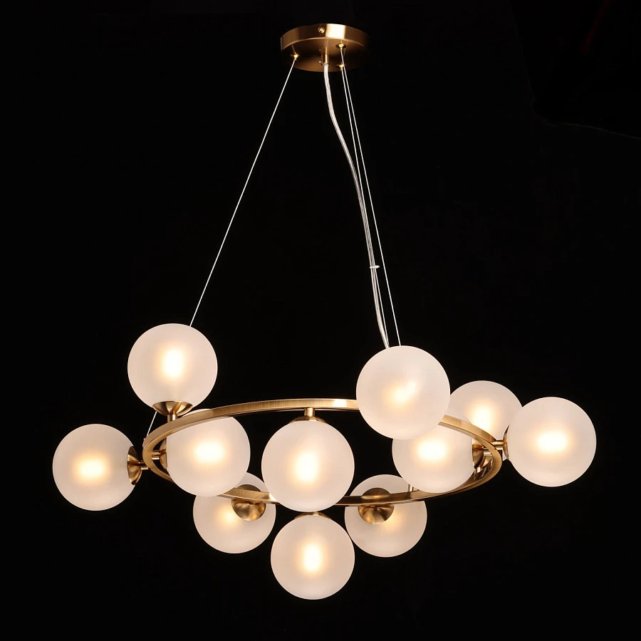 Люстра подвесная DeMarkt Оливия 306015311 - фото 2