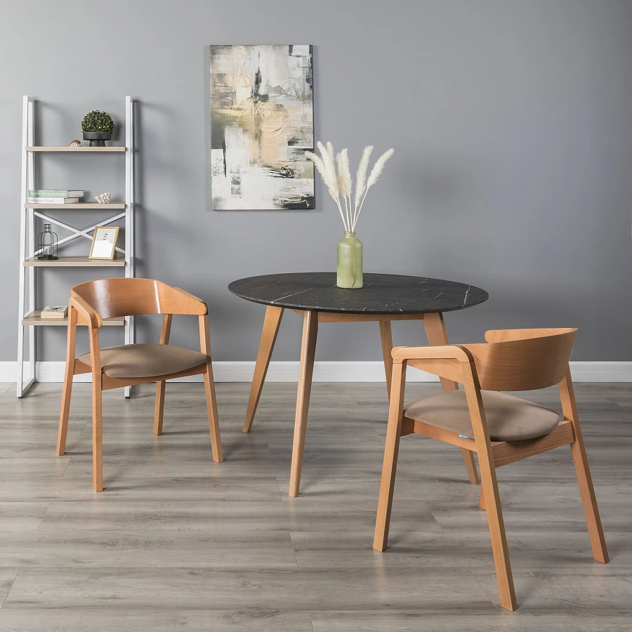 Кресло Dalia Beige/Натур - фото 9