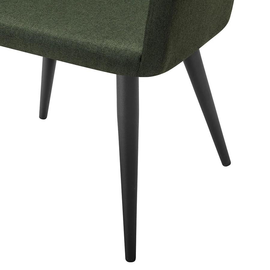 Стул Oscar тёмно-зеленый/черный - фото 6