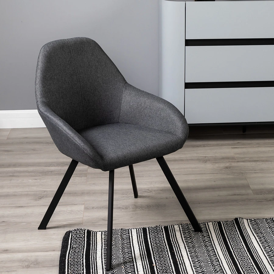 Кресло Kent тёмно-серый/Арки - фото 11