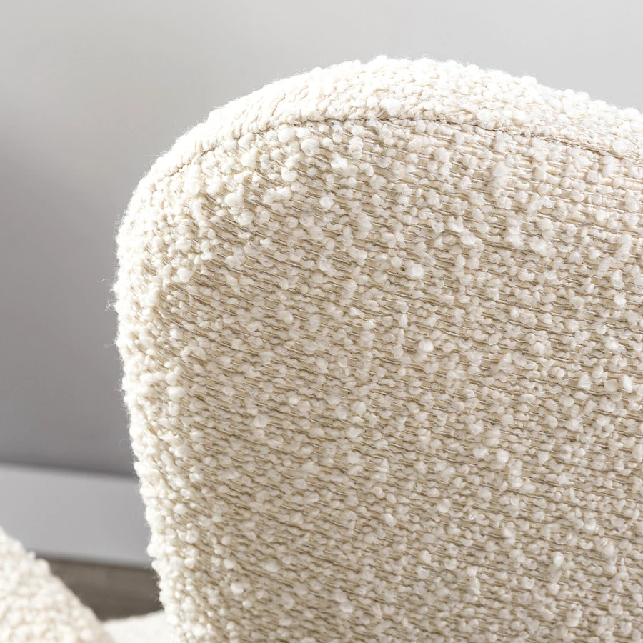 Кресло Хайбэк бежевый/нат. бук - фото 14