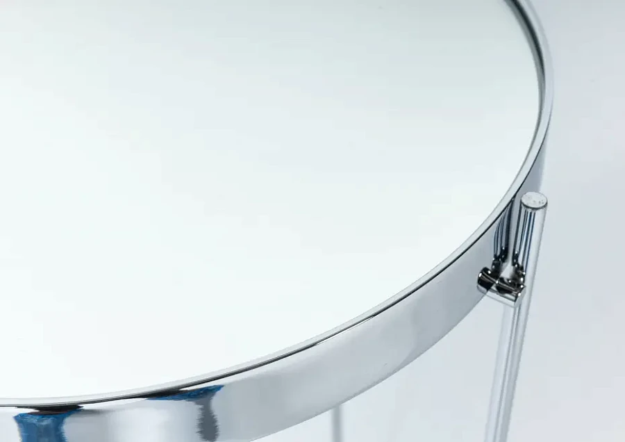 Приставной столик Gatsby S Silver 0.6x0.32x0.32м - фото 2