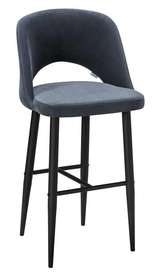 Кресло Бар.Lars Diag grey/черный