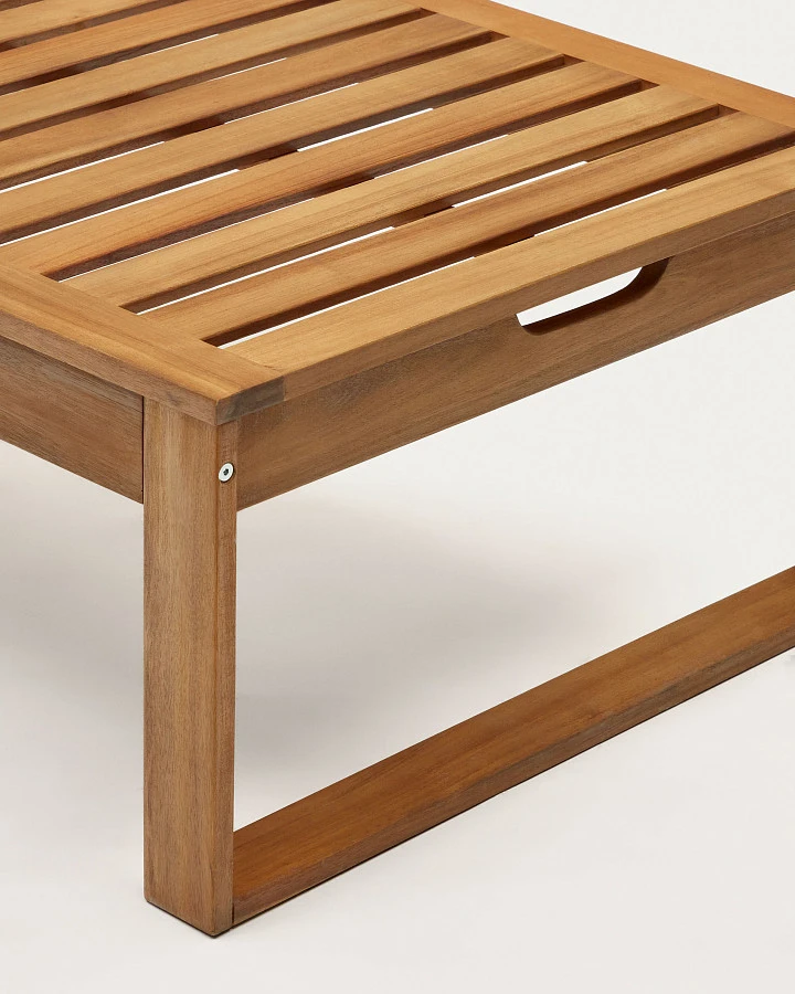 Sulamita Уличный шезлонг из массива акации - фото 10