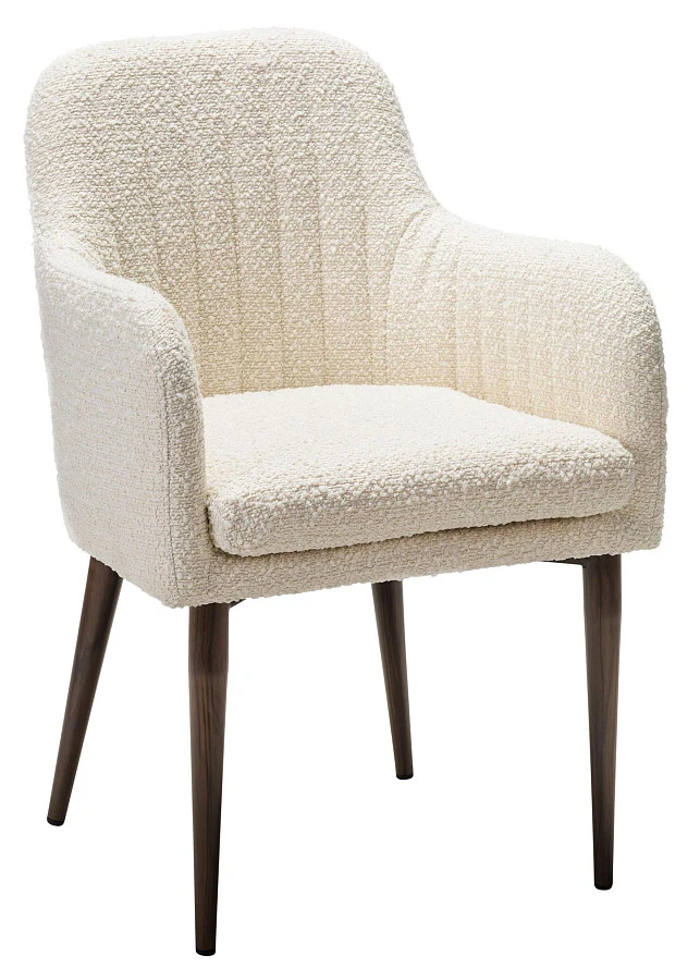 Стул Olaf бежевый/т.орех