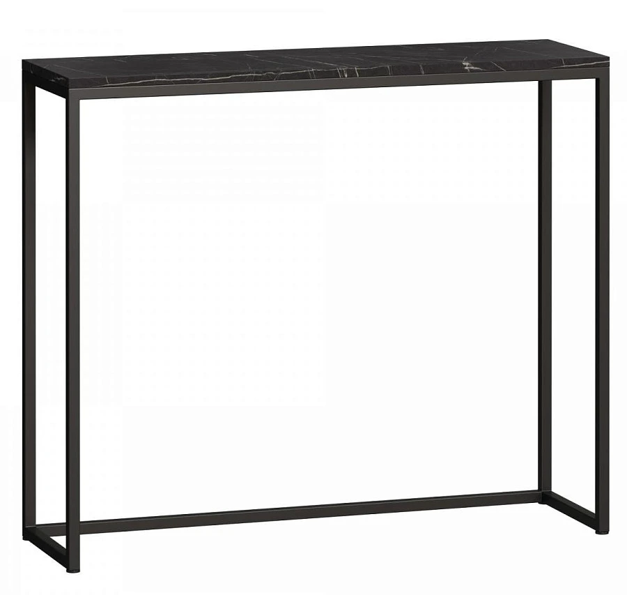 Стол консольный Мальборк Мрамор Блэк лофт
