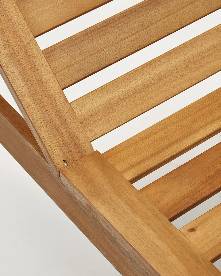 Sulamita Уличный шезлонг из массива акации - фото 12