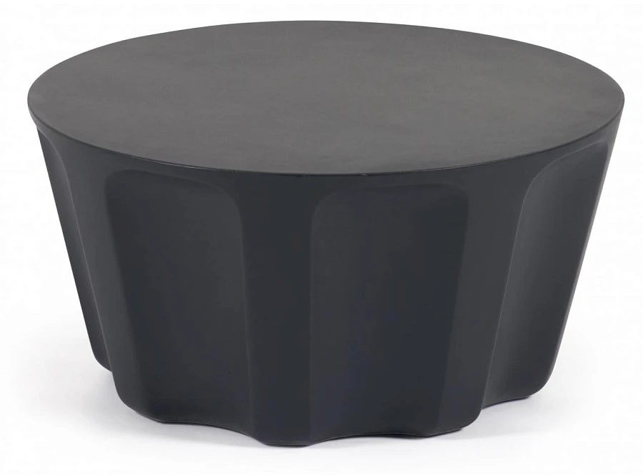 Круглый журнальный столик Vilandra из бетона - фото 2