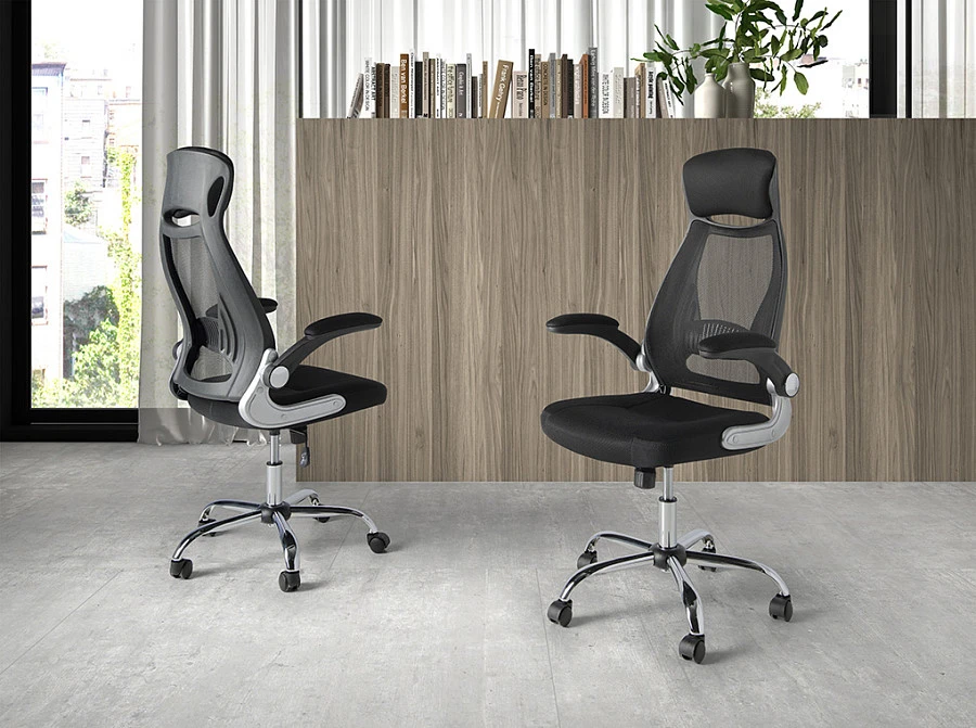 Офисное кресло 4140/MLM611573 из черн. ткани - фото 5