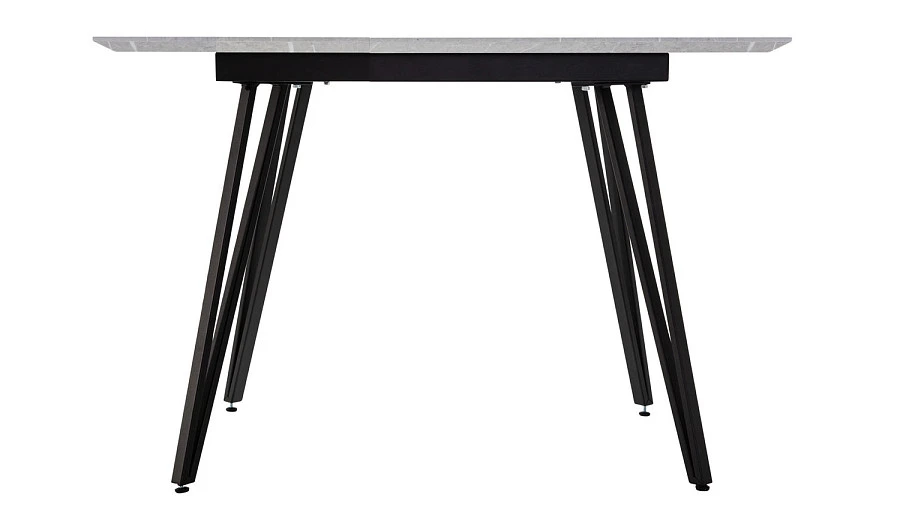 Стол Диего 960*960 мрамор Бианко со скосом - фото 2