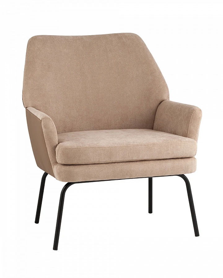 Кресло Харви св.-кор. с кор. экокожей - фото 2