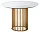Стол обеденный Patrik д.110 мрамор Бианко/золото