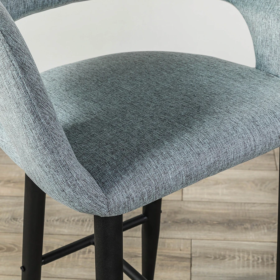 Кресло Бар.Hugs св.сер/черный - фото 7