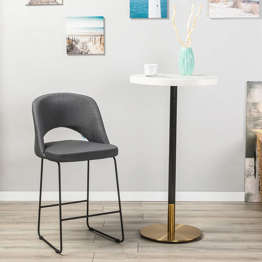 Кресло полубар Lars тёмно-серый/Линк - фото 6