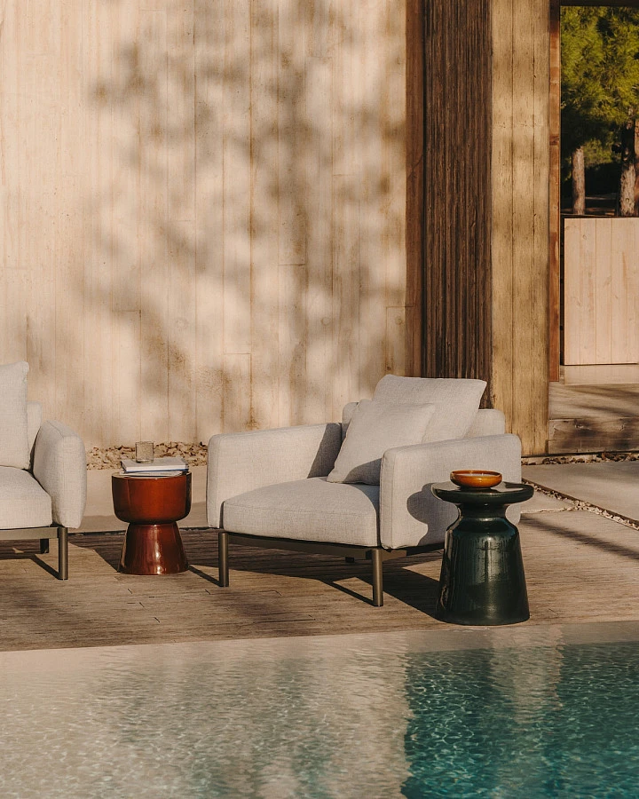 Приставной столик Mesquida из керамики - фото 2