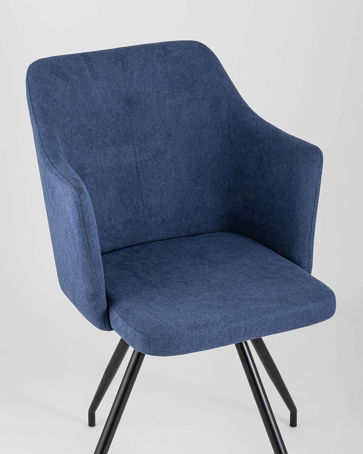 Стул Слинг вращающийся синий - фото 8