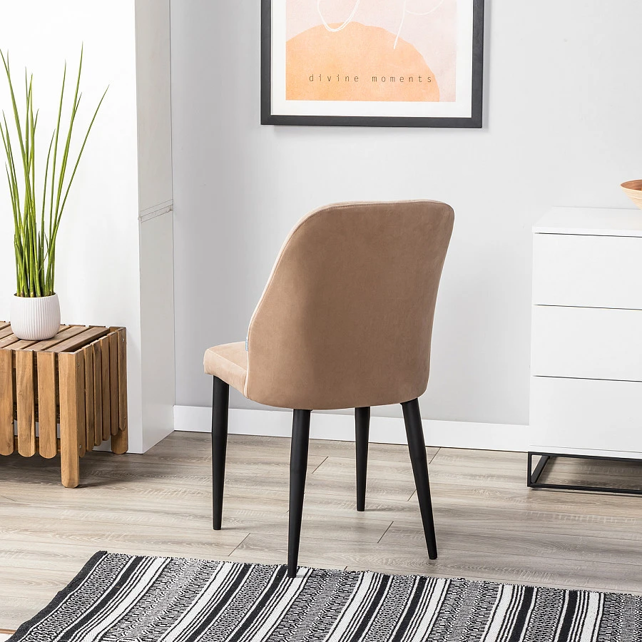 Стул Alen Diag beige/черный - фото 10