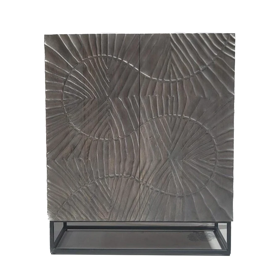 Комод из массива, ЛАХАРА II Платина - фото 2