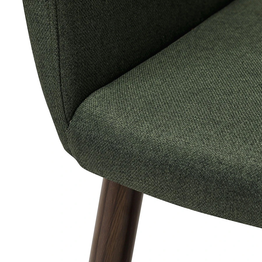 Стул Oscar тёмно-зеленый/т.орех - фото 6