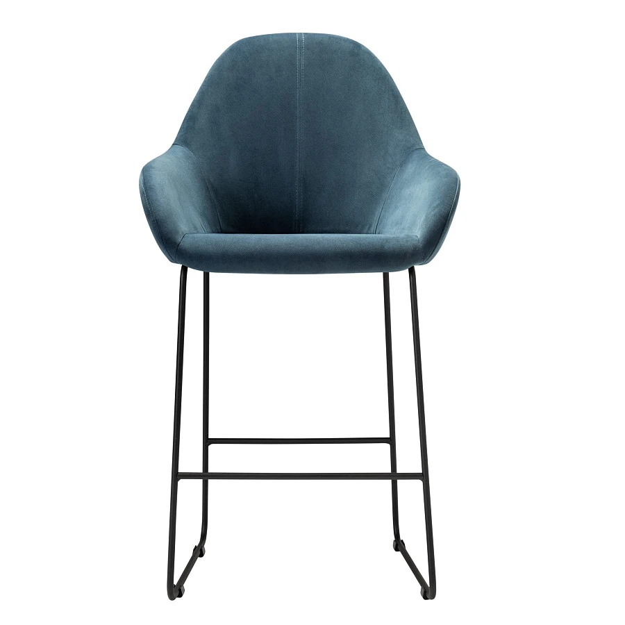 Кресло полубар Kent Diag blue/Линк - фото 4