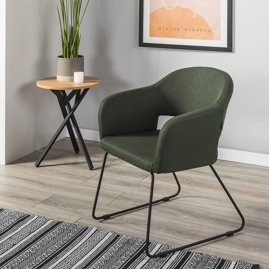 Стул Oscar тёмно-зеленый/Линк - фото 8