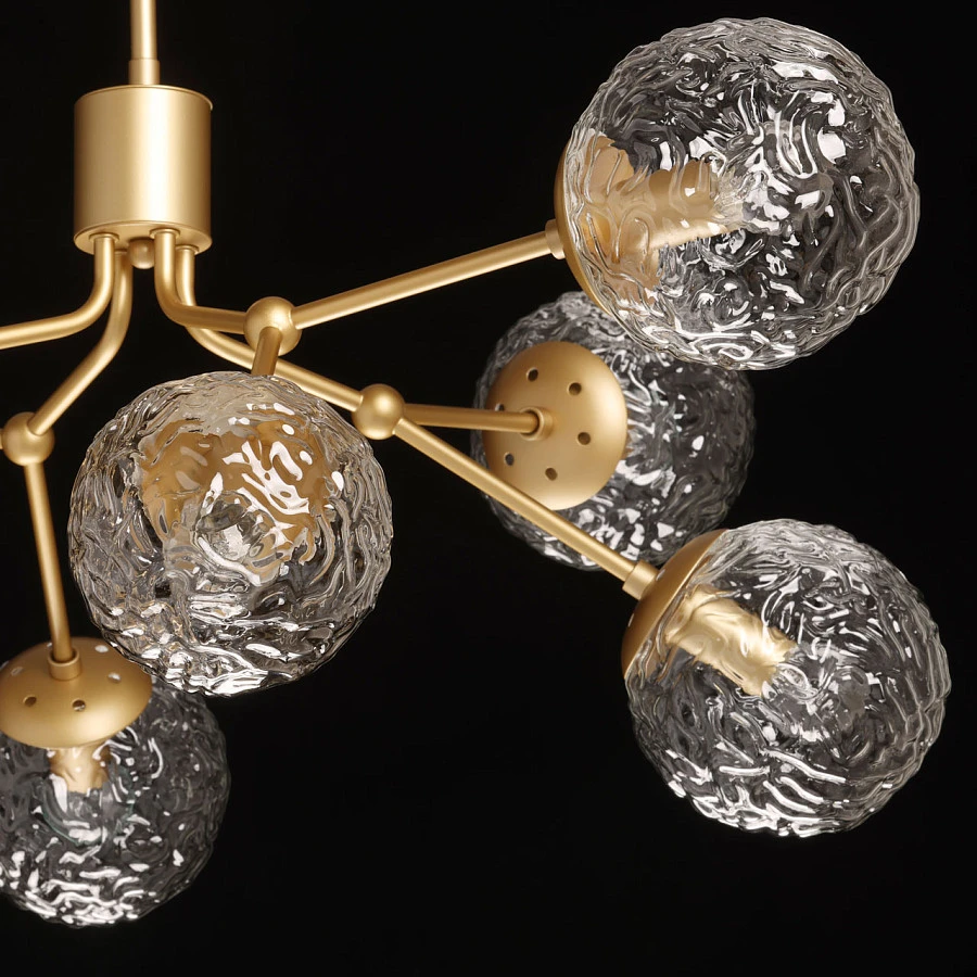 Люстра потолочная DeMarkt Гамбург 605018208 - фото 6