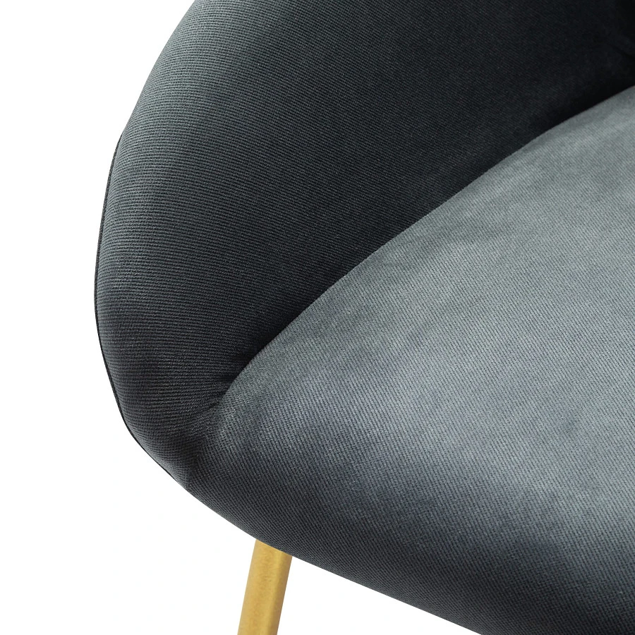 Кресло Kent Diag grey/Линк золото - фото 6