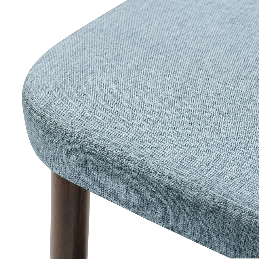 Стул Ledger св.серый/т. орех - фото 4