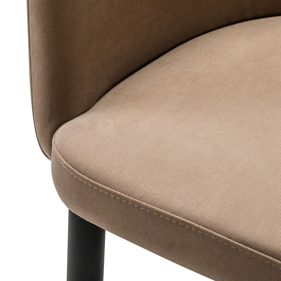 Кресло Ledger Diag beige/черный - фото 5