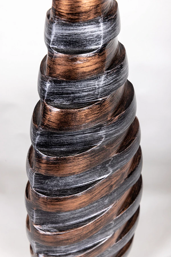 Ваза мет. высокая STRIPES 0.82x0.18x0.06м - фото 4