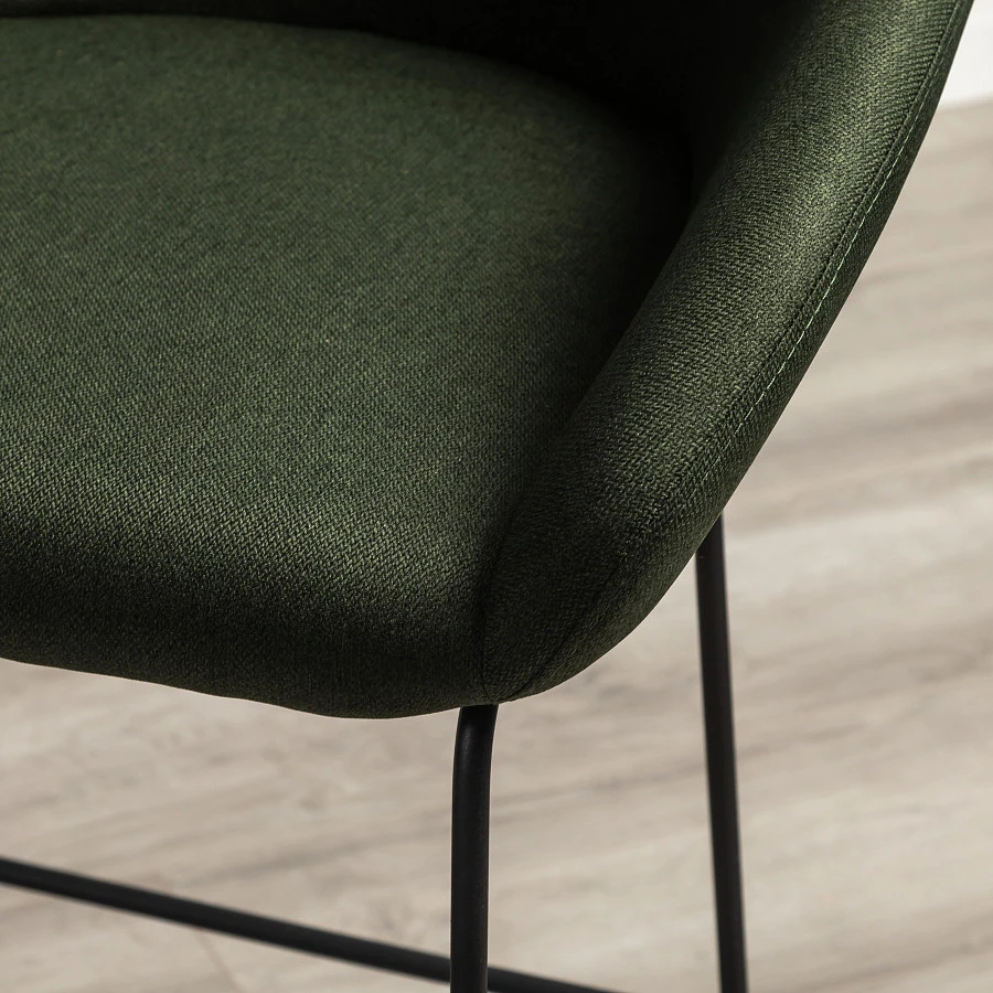 Кресло полубар Kent тёмно-зеленый/Линк - фото 13