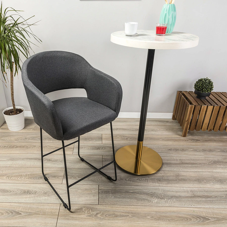 Кресло полубар Oscar тёмно-серый/Линк - фото 12