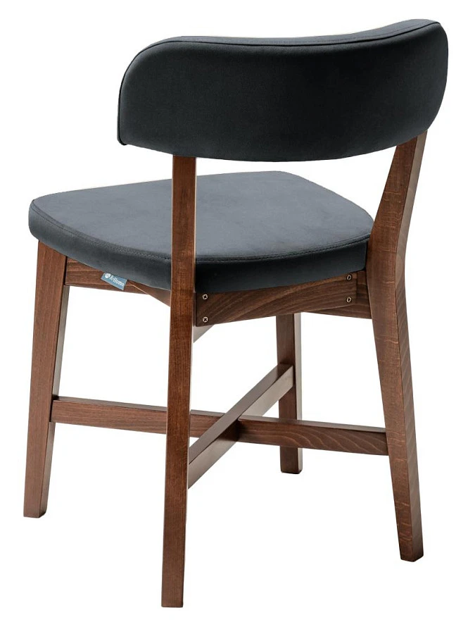 Стул Frank Pro Diag Grey/Темный орех - фото 4