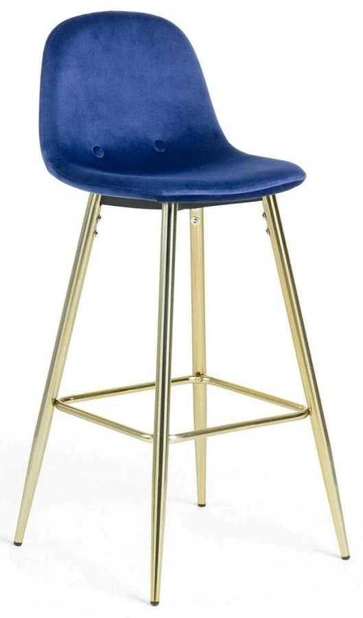 Барный стул Nilson темно-синий