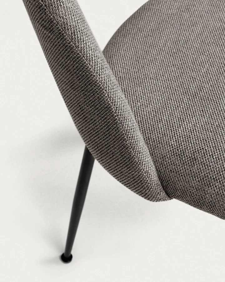 Стул Mahalia светло-серый - фото 8