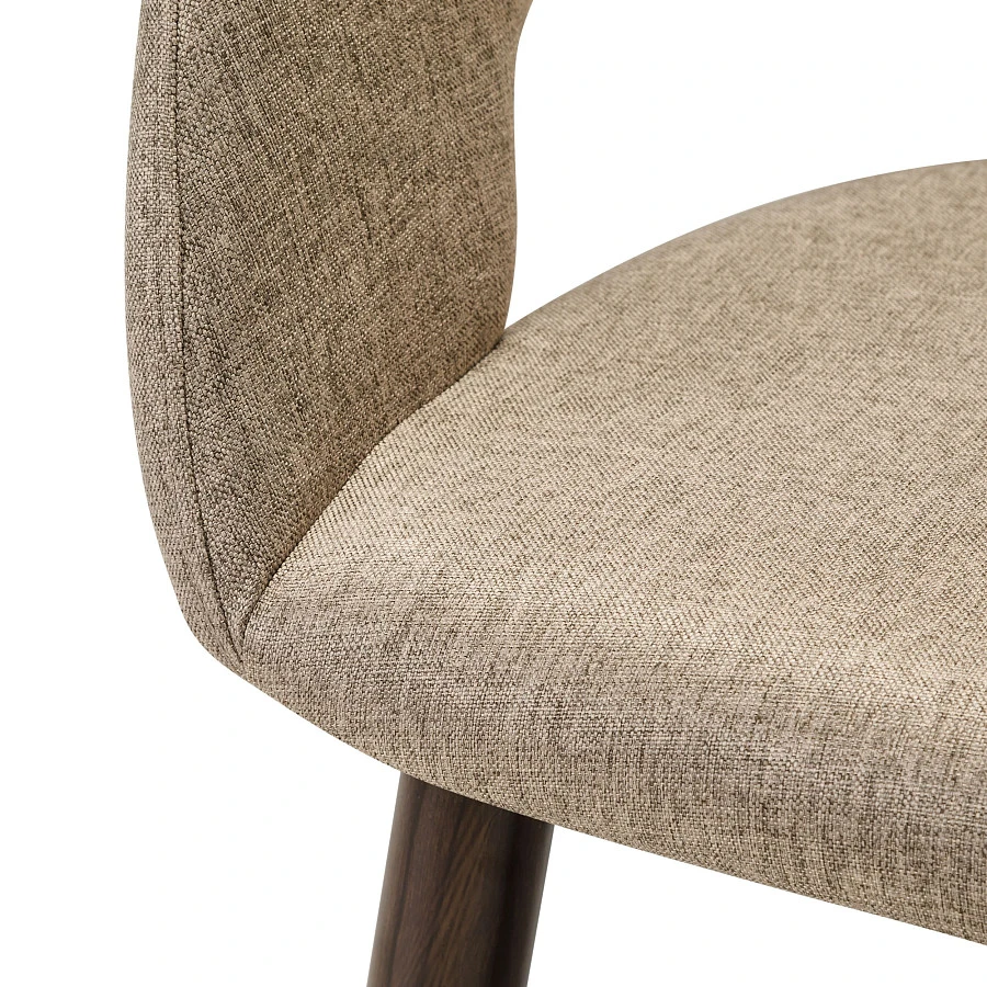 Стул Hugs beige/т.орех - фото 6