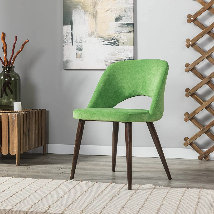 Кресло Lars Green/т.орех - фото 9