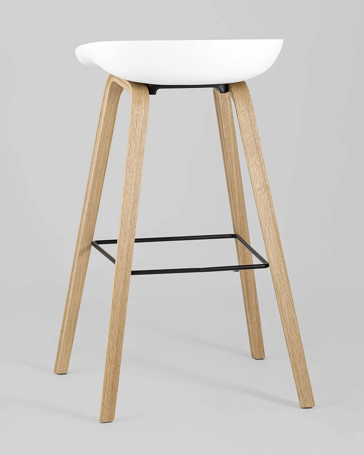 Стул барный LIBRA SOFT БЕЛЫЙ - фото 6