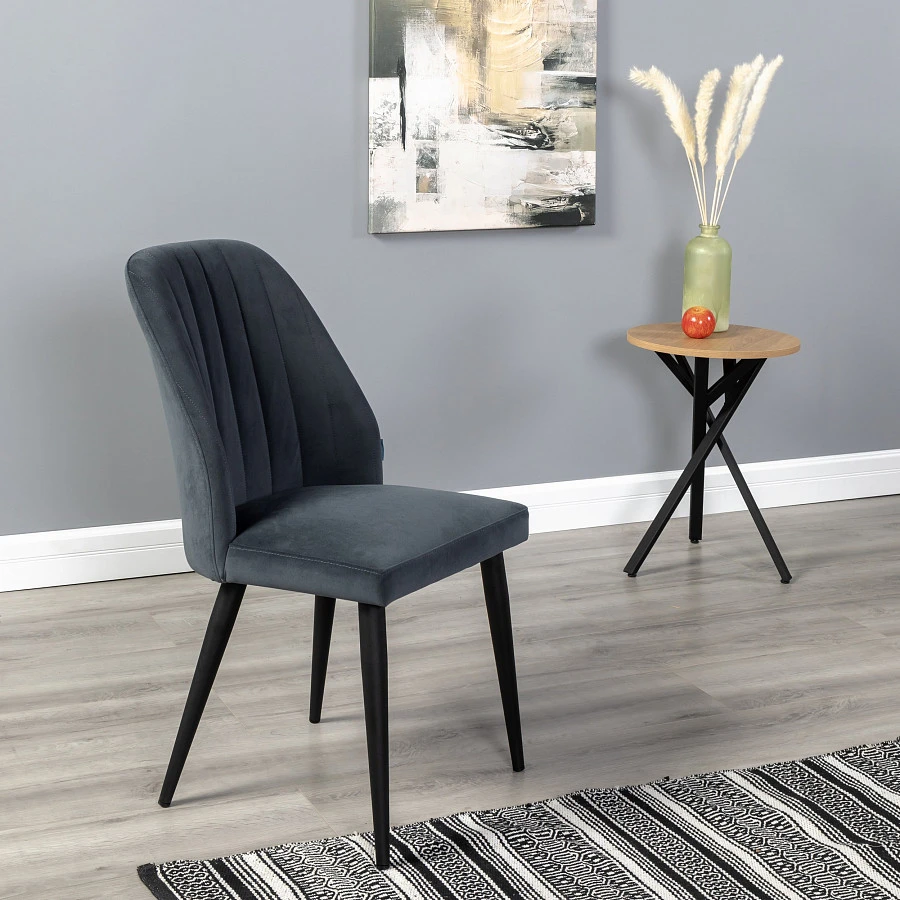 Стул Alen Diag grey/черный - фото 8