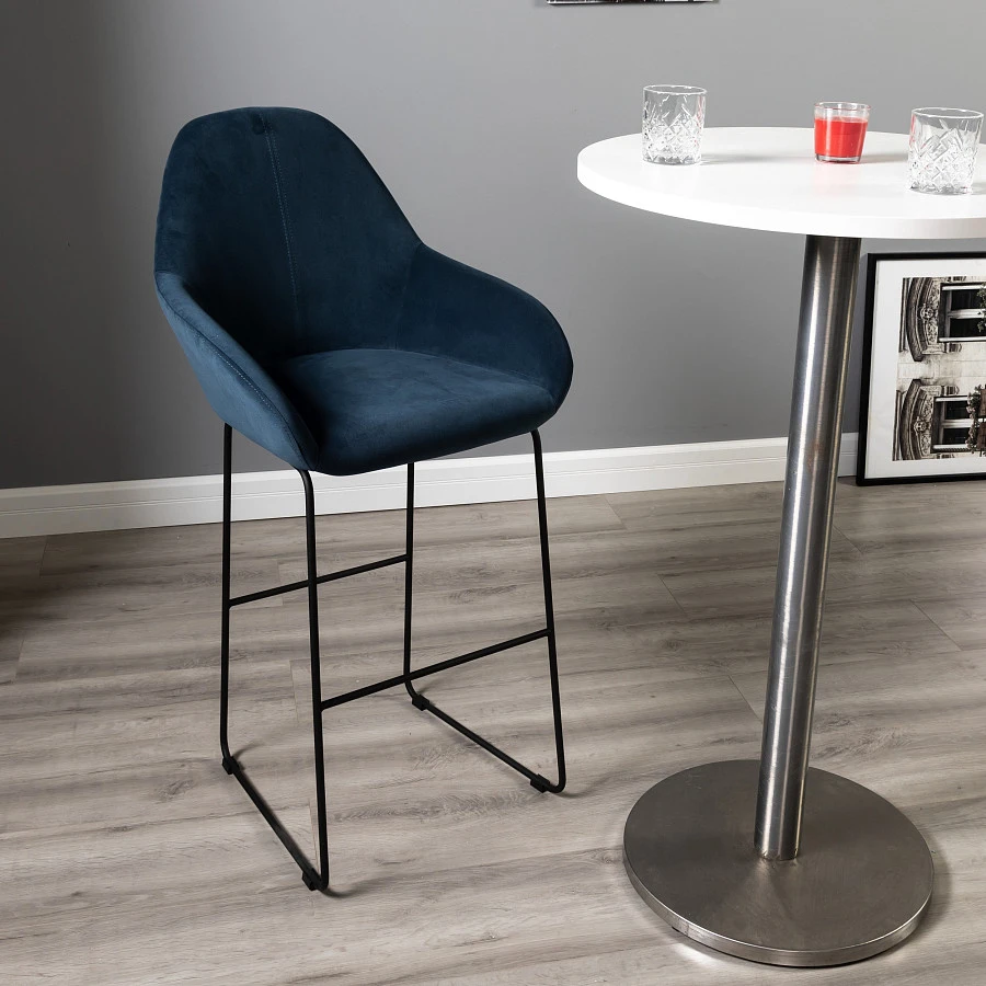 Кресло Бар. Kent Diag blue/Линк - фото 12