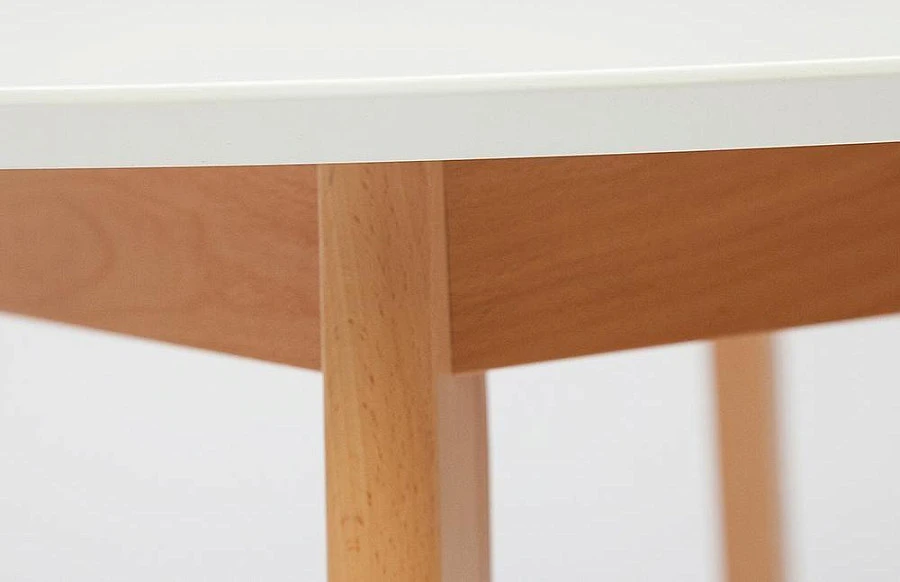 Стол обеденный BOSCO (Боско) Белый+Бук - фото 3