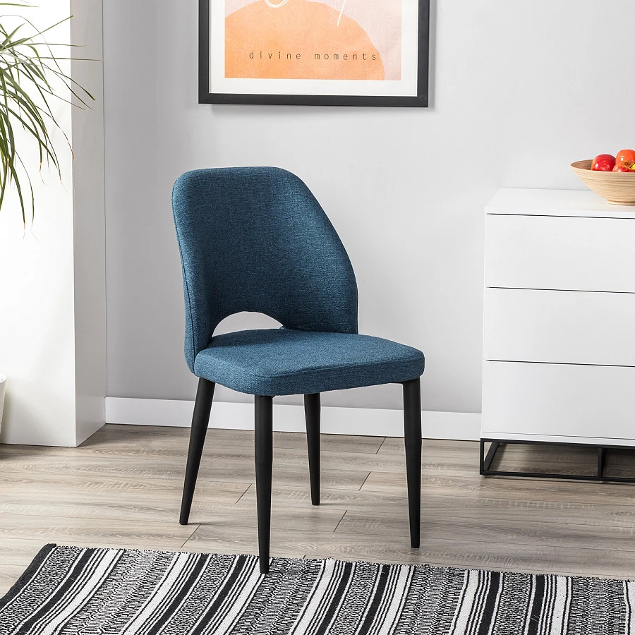 Стул Ledger синий/черный - фото 7