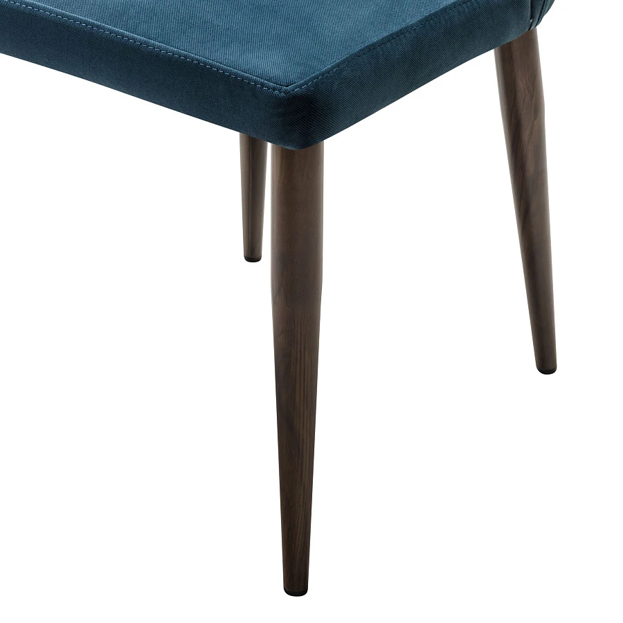 Стул Alen Diag blue/т. орех - фото 7