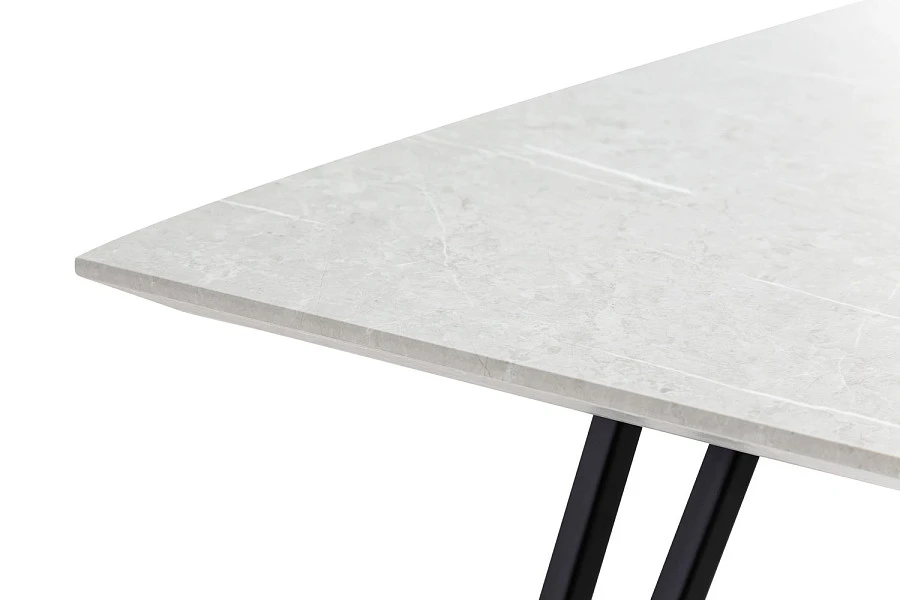 Стол Диего раскладной 140-180*80 мрамор бьянко - фото 7
