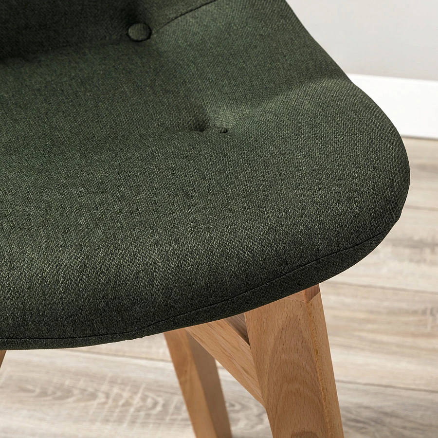 Стул Eames lite тёмно-зеленый/натур. Бук - фото 11