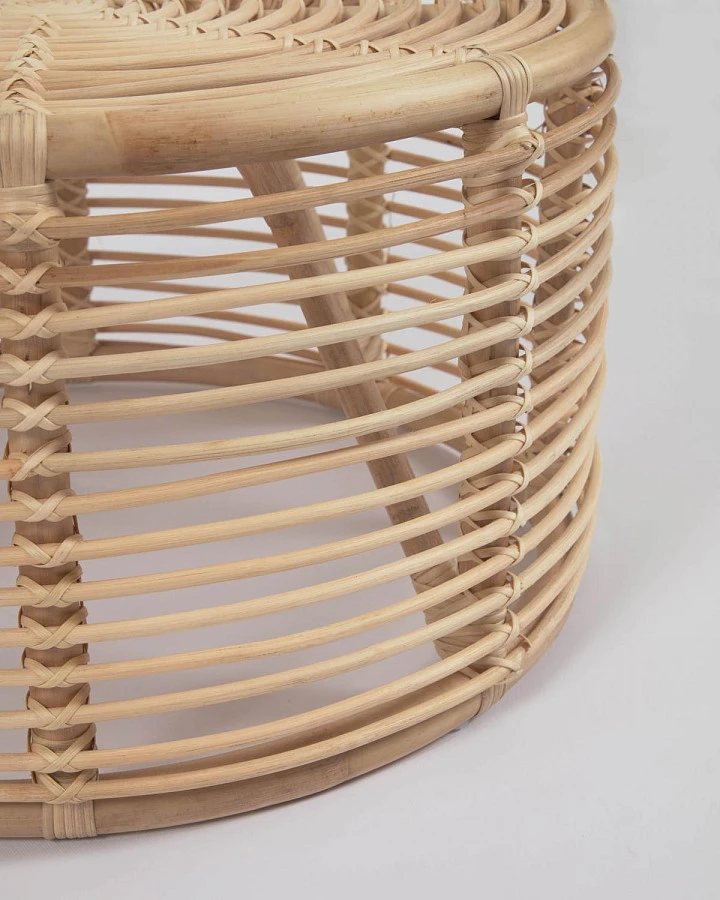 Круглый журнальный столик Kohana ротанг d65 см - фото 8