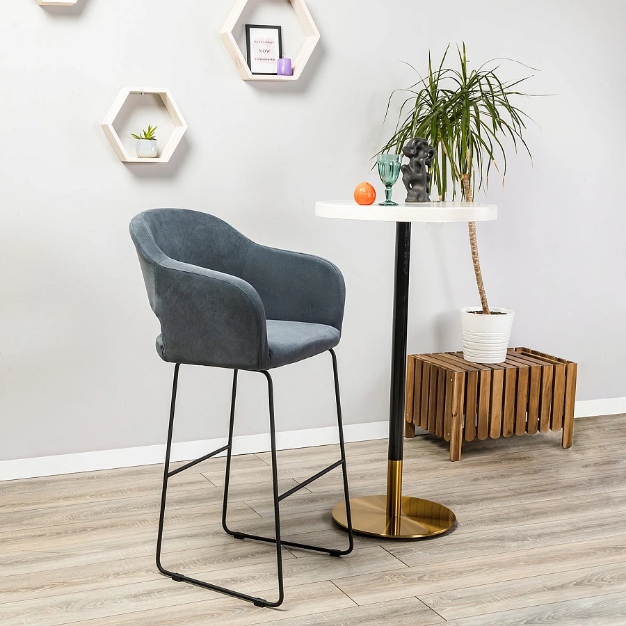 Кресло Бар. Oscar Diag grey/Линк - фото 10